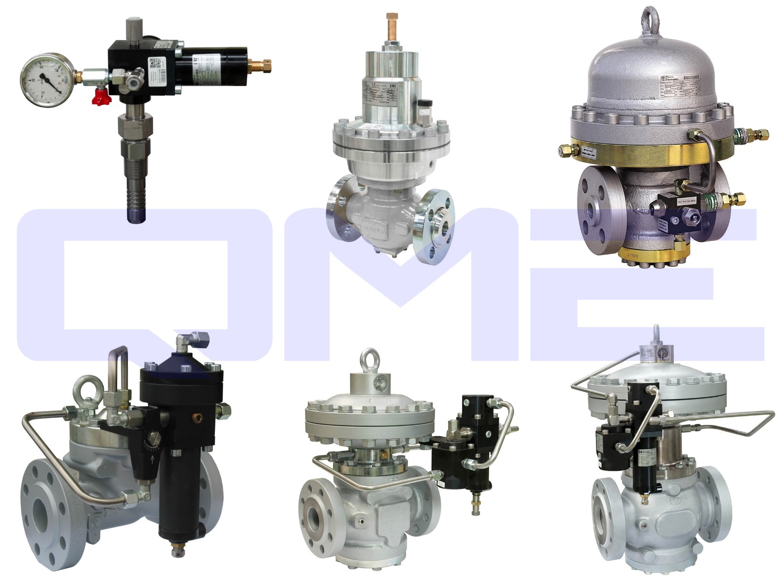 High - Medium Pressure Gas Regulators