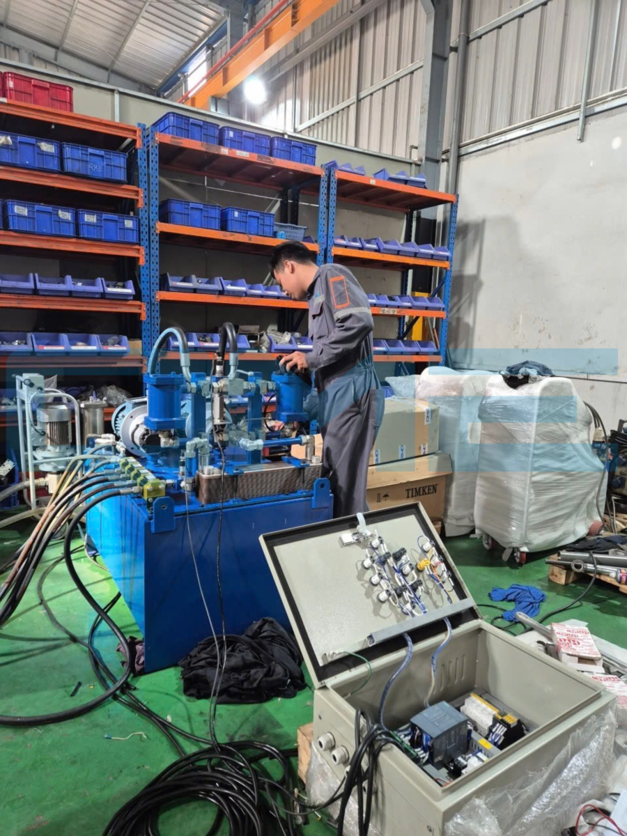 Trạm nguồn bôi trơn tuần hoàn dầu 2424 cho nhà máy công nghiệp - 1 (5)