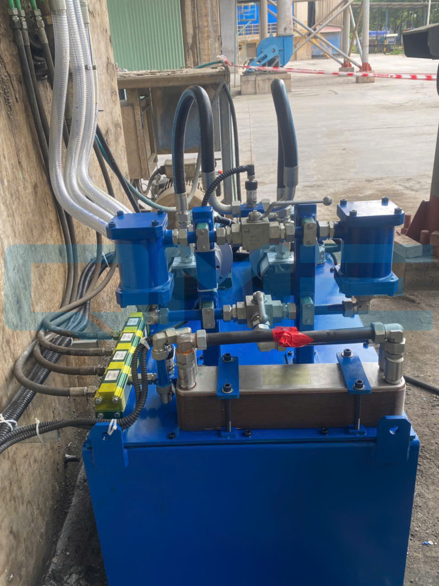 Trạm nguồn bôi trơn tuần hoàn dầu 2424 cho nhà máy công nghiệp - 1