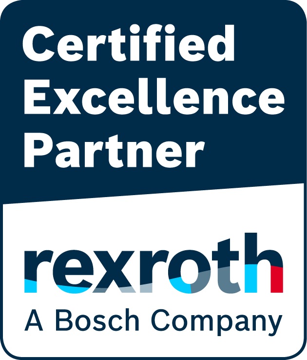 chứng chỉ CE Partner của Rexroth cấp cho đại lý QME tại Việt Nam